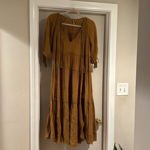 100% light weight cotton gauze dress by Free People XS